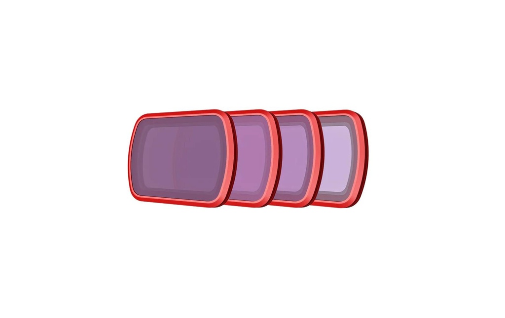 PGYTECH Kit de filtres ND ND8 ND16 ND32 ND64 magnétique