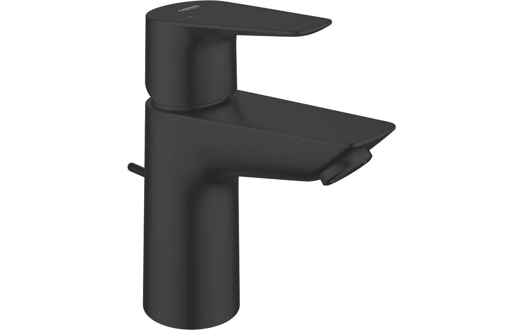 GROHE Start Edge 2020 S-Size, noir mat, avec garniture d'écoulement