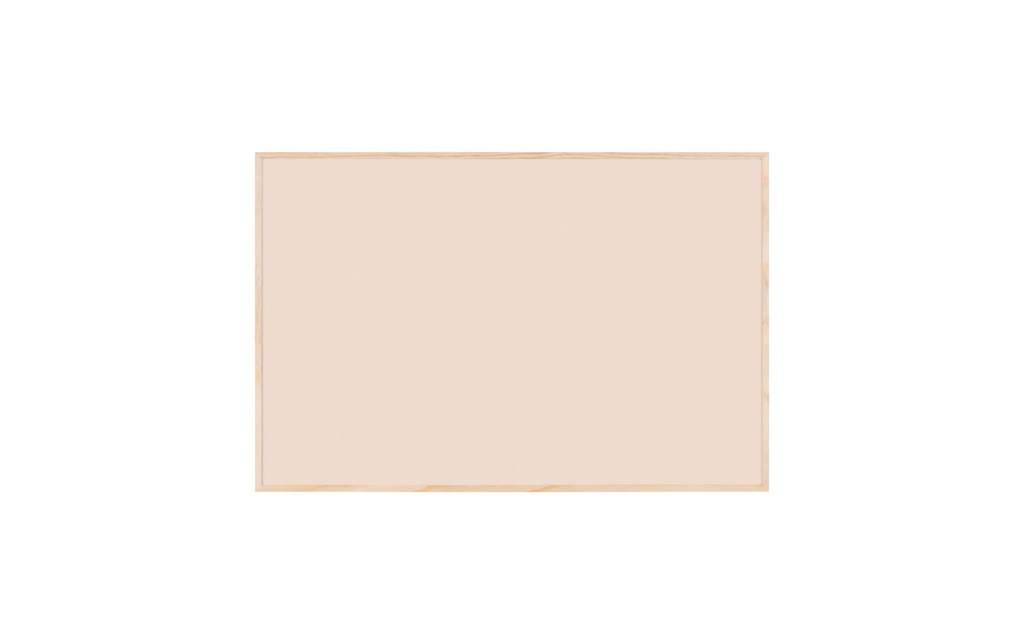 Bi-Office Tableau blanc magnétique EARTH 38.5 cm x 28.5 cm, Beige