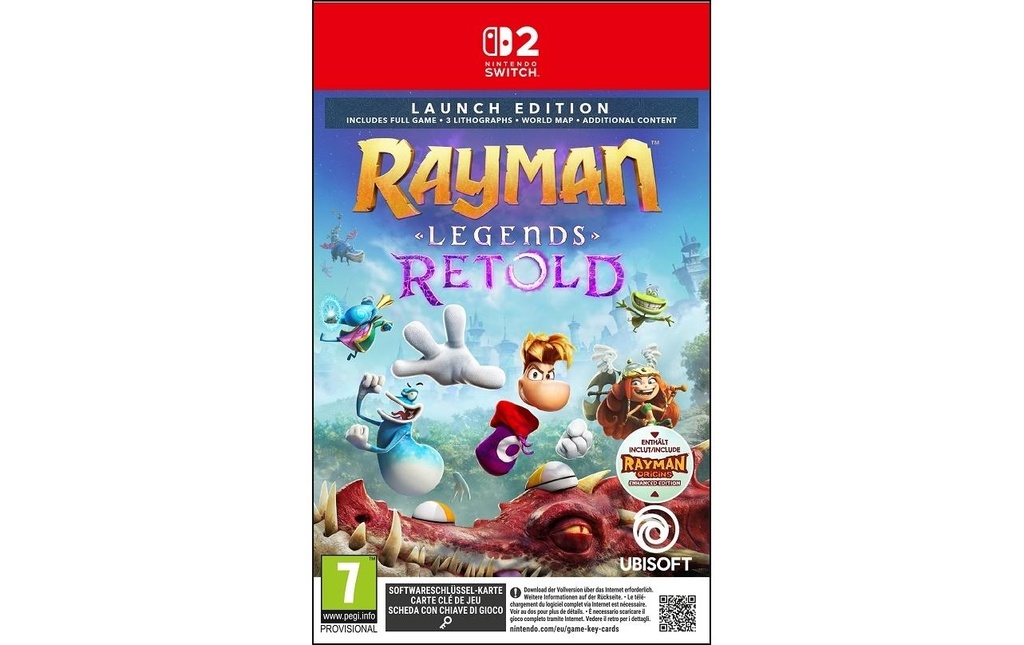 Ubisoft Rayman Legends: La nouvelle version (Carte de jeu)