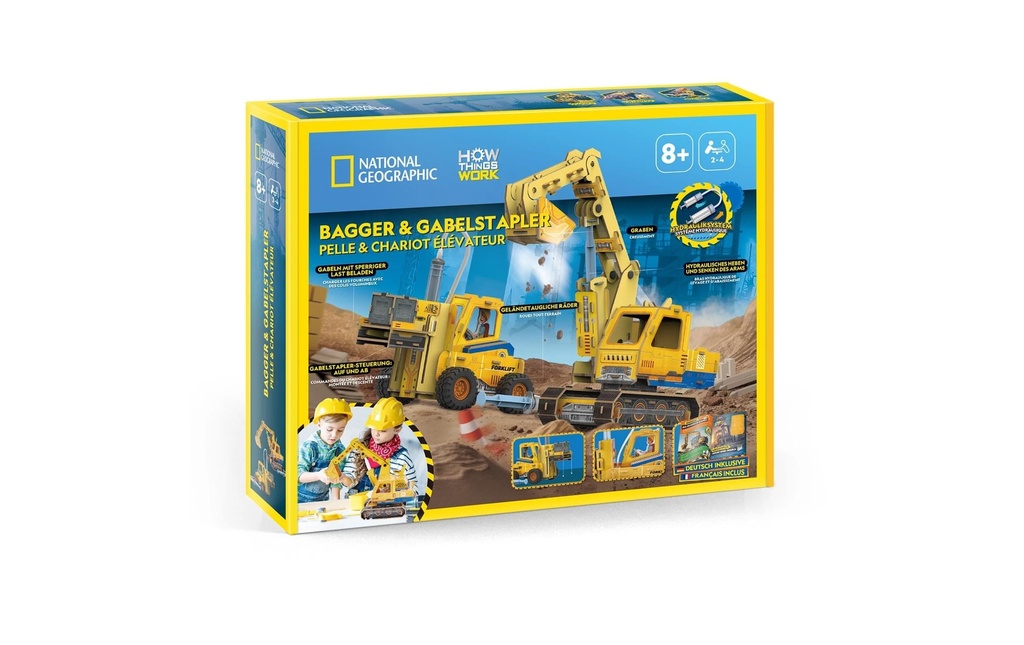 CubicFun Pelles & chariots élévateurs avec système hydraulique