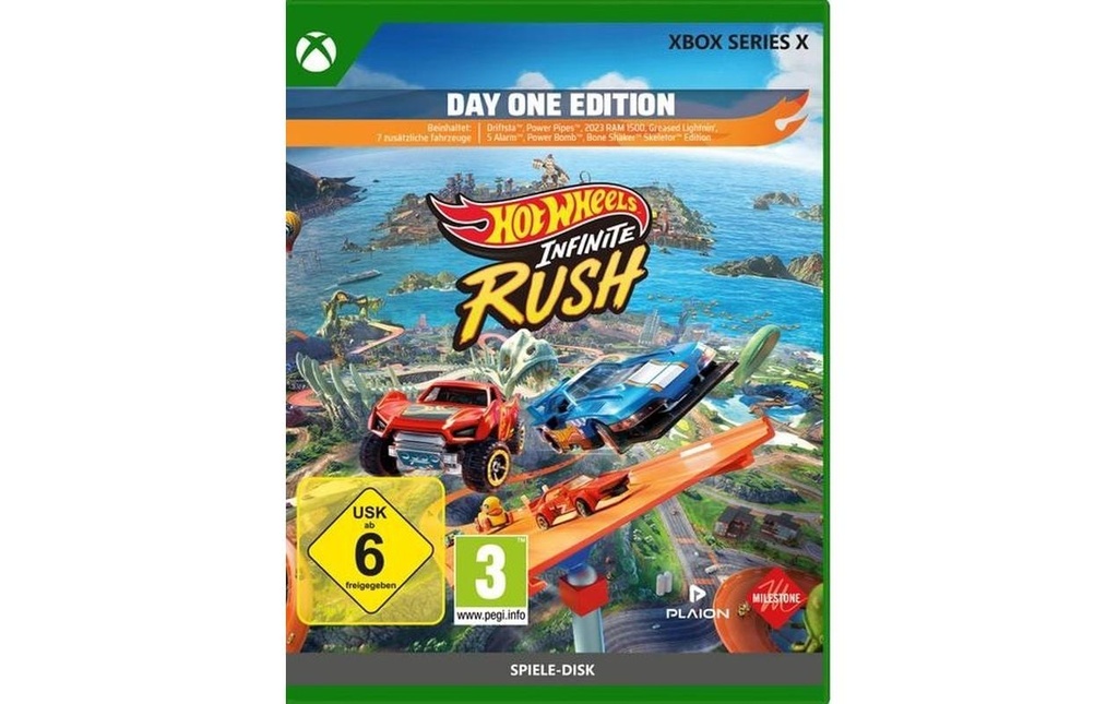 Milestone Hot Wheels Infinite Rush Édition Day One (Série X) (Allemagne) (Boîte)