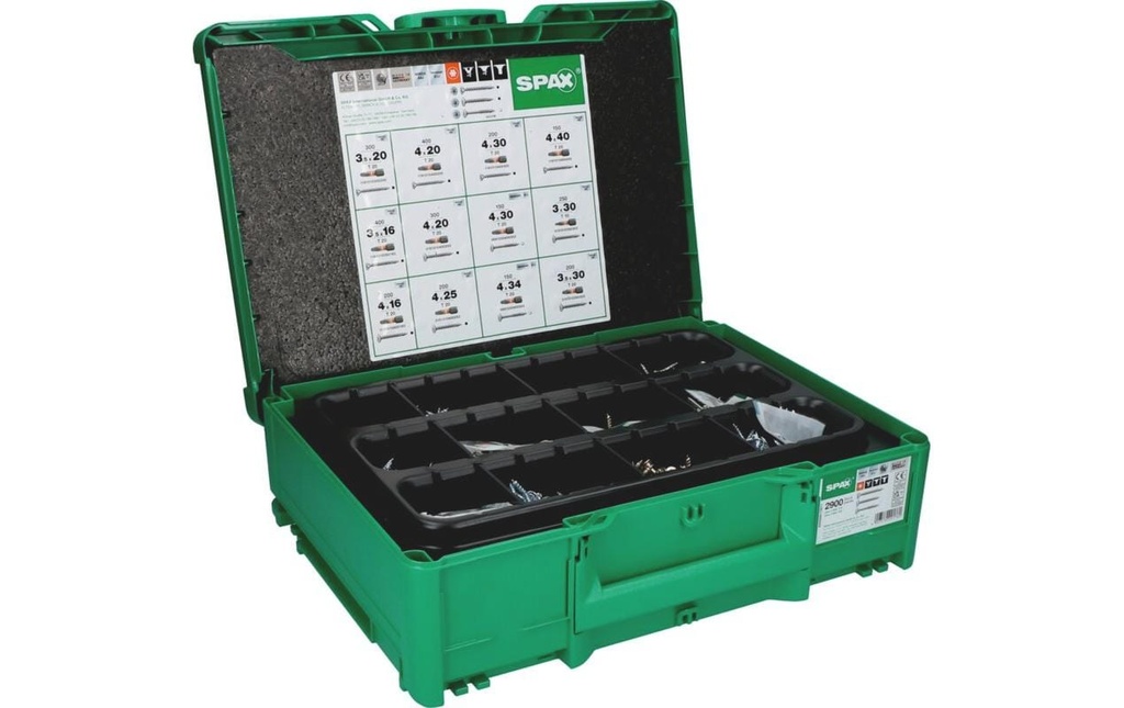 Spax Mallette de montage Systainer³ T-Loc pour la fabrication de meubles
