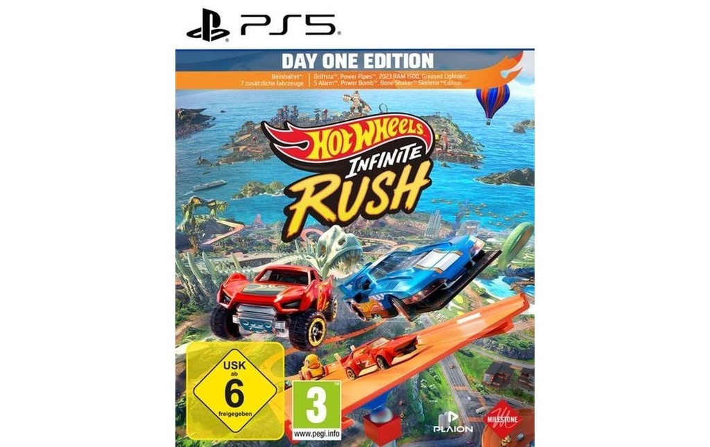 Milestone Hot Wheels Infinite Rush Day One Edition (PS5) (Allemagne) (Boîte)