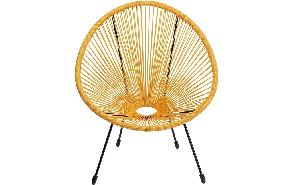 Kare Chaise Acapulco, Jaune
