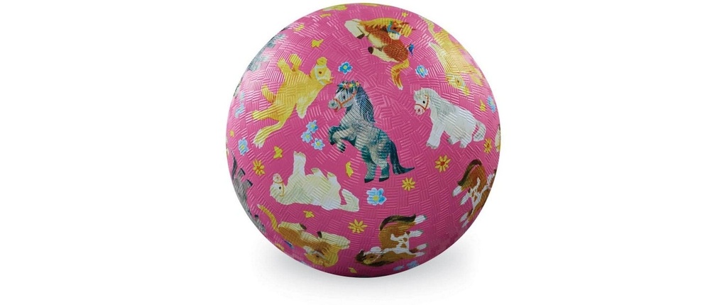 Crocodile Creek Balle de match Jolis poneys 13 cm