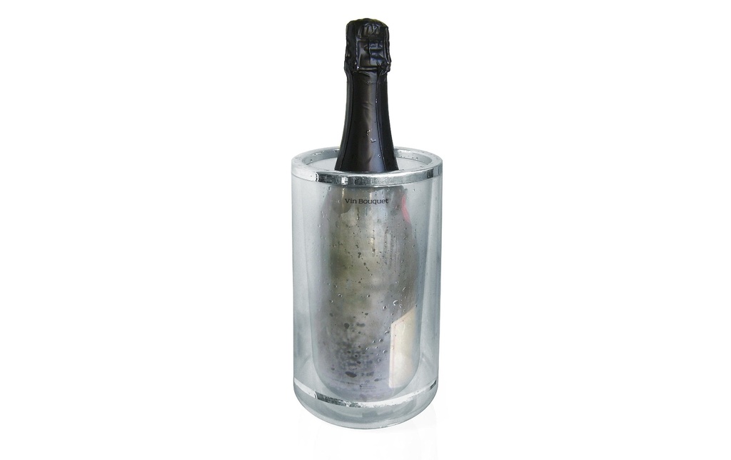 Vin Bouquet Refroidisseur de vin Rafraîchisseur de bouteille Transparent/Argenté