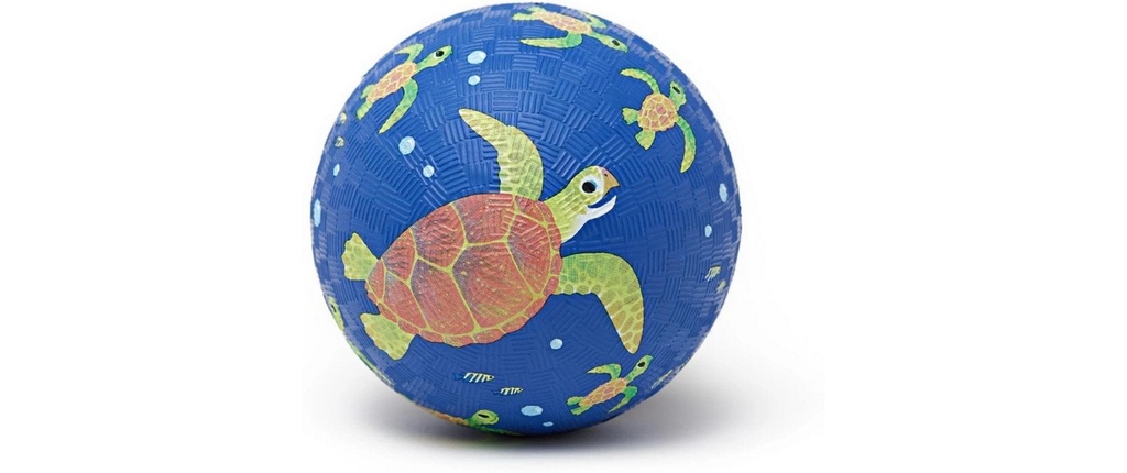 Crocodile Creek Balle de match Caoutchouc Ø 13 cm Tortue de mer