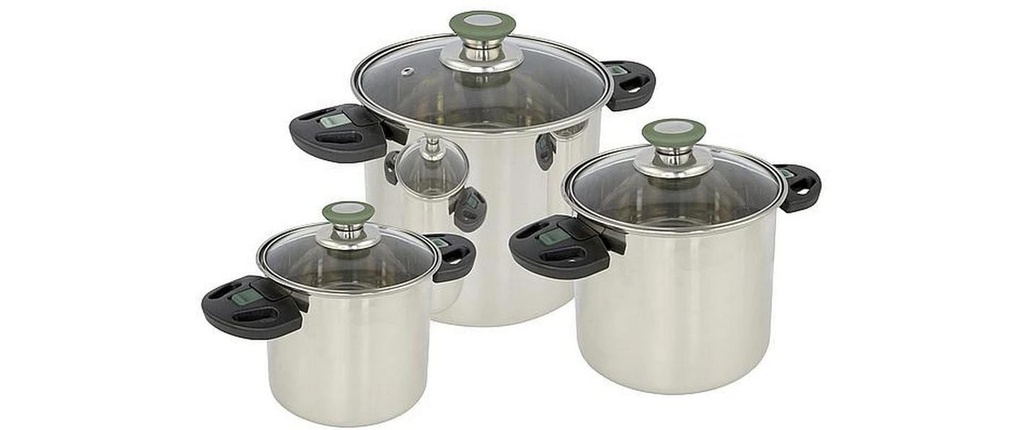 Bo-Camp Batterie de cuisine Elegance Compact 3 pcs.