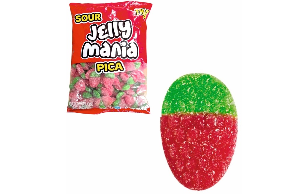 Jake Jellymania Fraises acidulées halal 1000 g