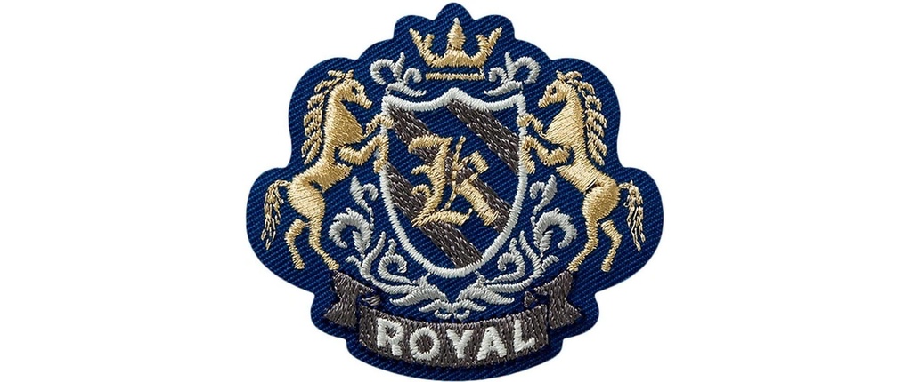 Mono-Quick Ecusson Royal College 1 Pièce/s