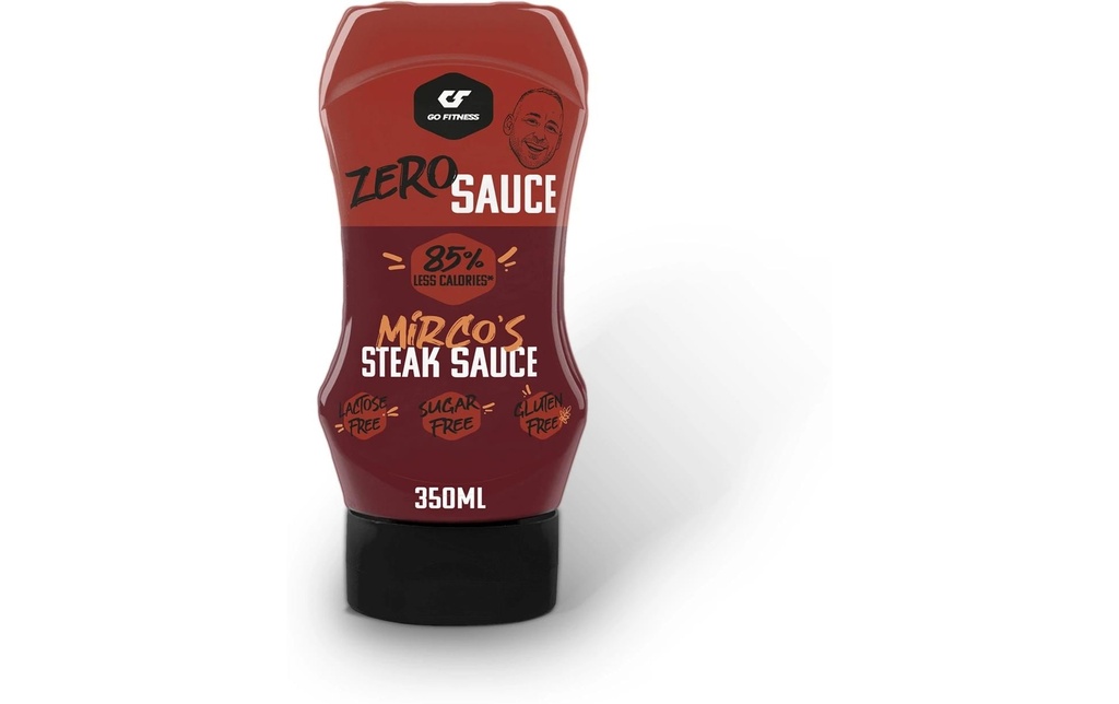 Go Fitness Sauce Sauce zéro – Mirco's Steak Sauce 350 ml