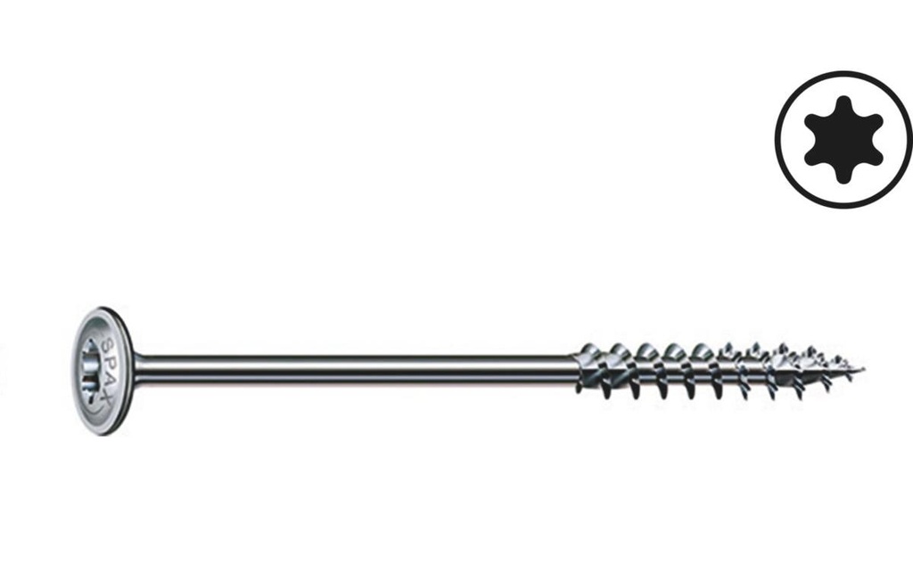 Spax Vis pour construction en bois 6 x 120 mm, 100 Pièce/s