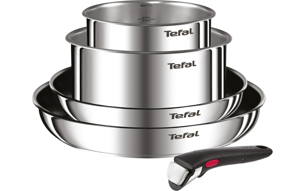 Tefal Set de casseroles Ingenio Emotion 5 pièces