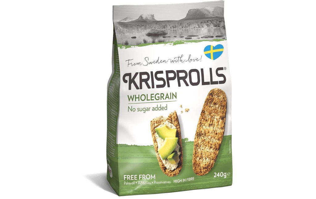 Pågen Krisprolls Céréales complètes 240 g
