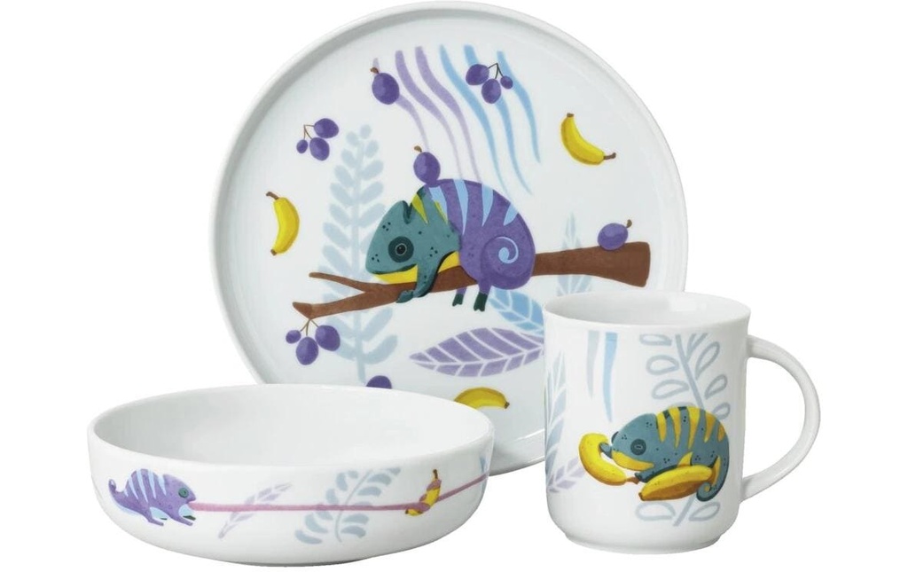 THOMAS Kids Jungle Set pour enfants 3 pcs. Motifs de la jungle