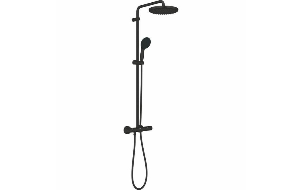 GROHE Vitalio Start 250 avec robinetterie thermostatique, noir mat