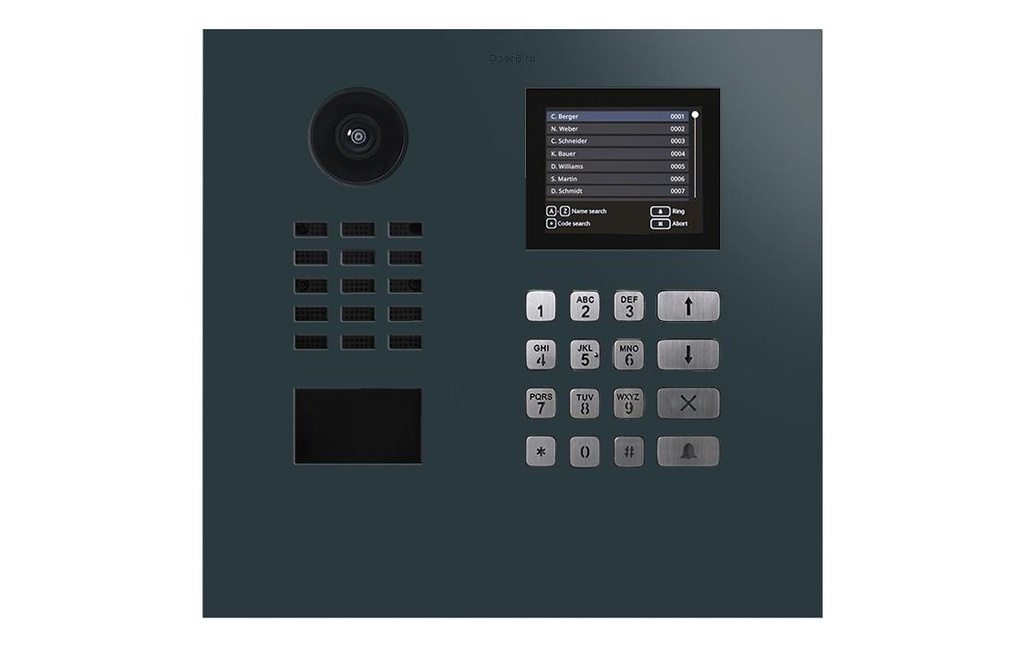 Doorbird D22DKH Interphone Vidéo IP RAL 7016