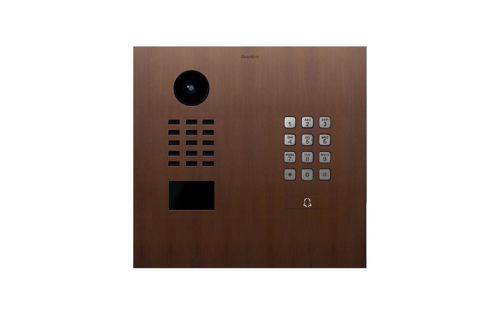 Doorbird D2201KH Interphone Vidéo IP Bronze architectural