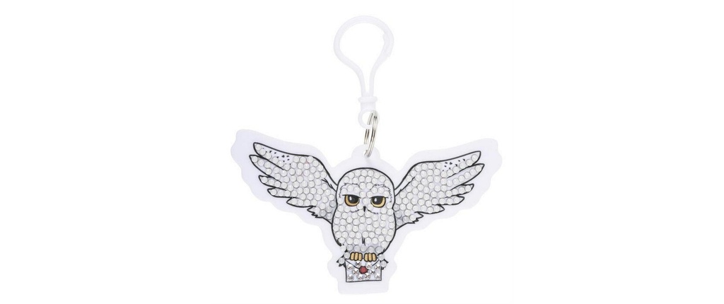 CRAFT Buddy Hedwig, Crystal Art Pendentif sac à dos
