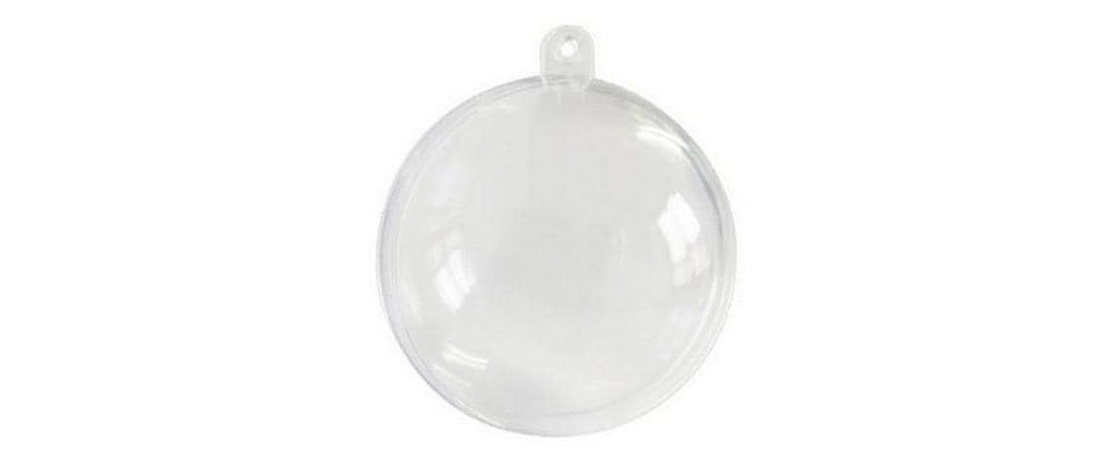 Glorex Boule en plastique 1 pièce, 8 cm