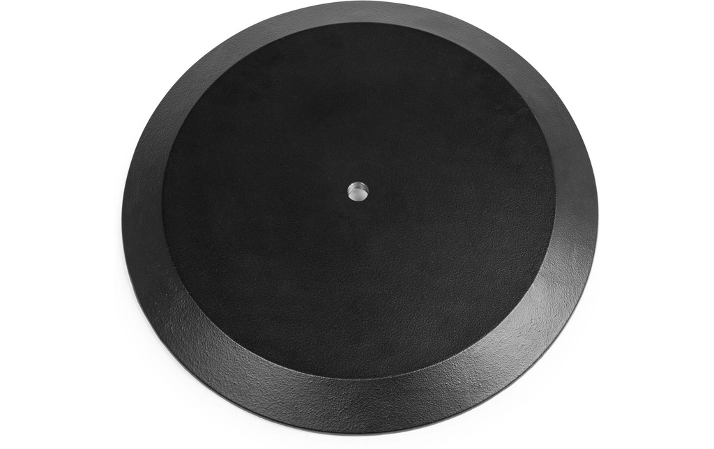 Vonyx MPS-B45R Plaque de sol ronde M20-filet 46 cm noir