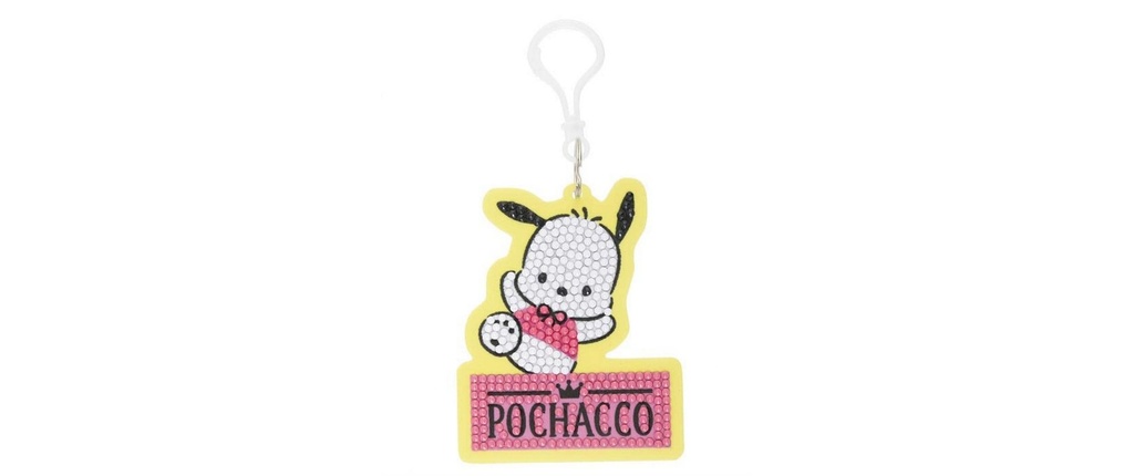 CRAFT Buddy Pochacco, Crystal Art Pendentif pour sac à dos