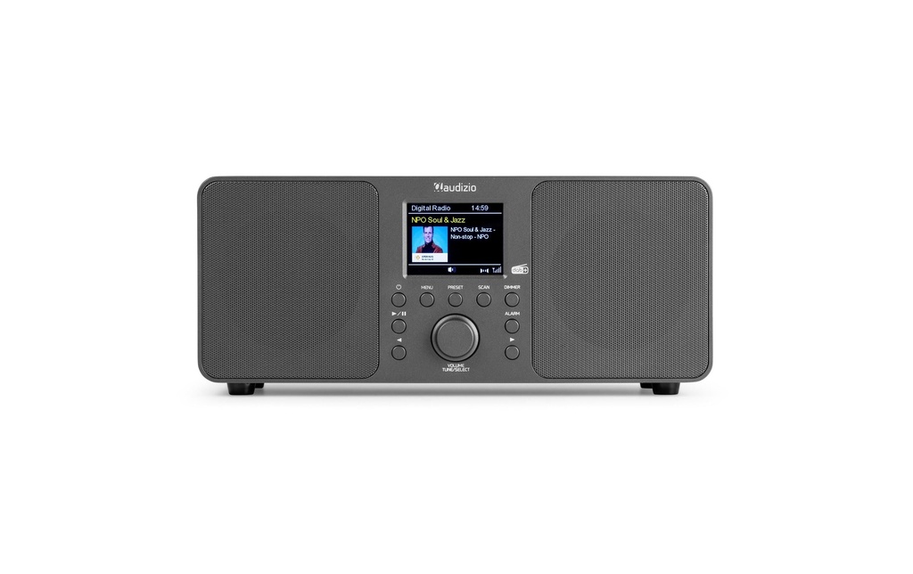 Audizio Radio DAB+/FM Genoa-DG avec Bluetooth, stéréo, Gris