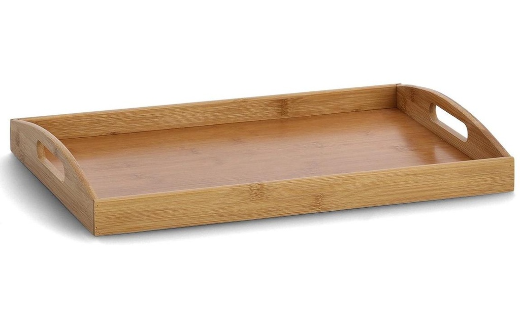 Zeller Present Plateau de service Bambou Brun