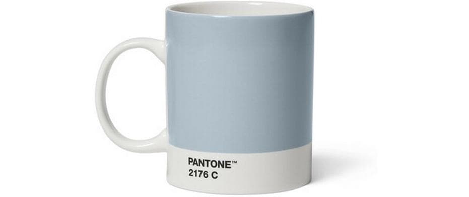 Pantone by Copenhagen Design Gobelet structuré 385 ml, 1 Pièce/s, Bleu clair/Bleu ciel