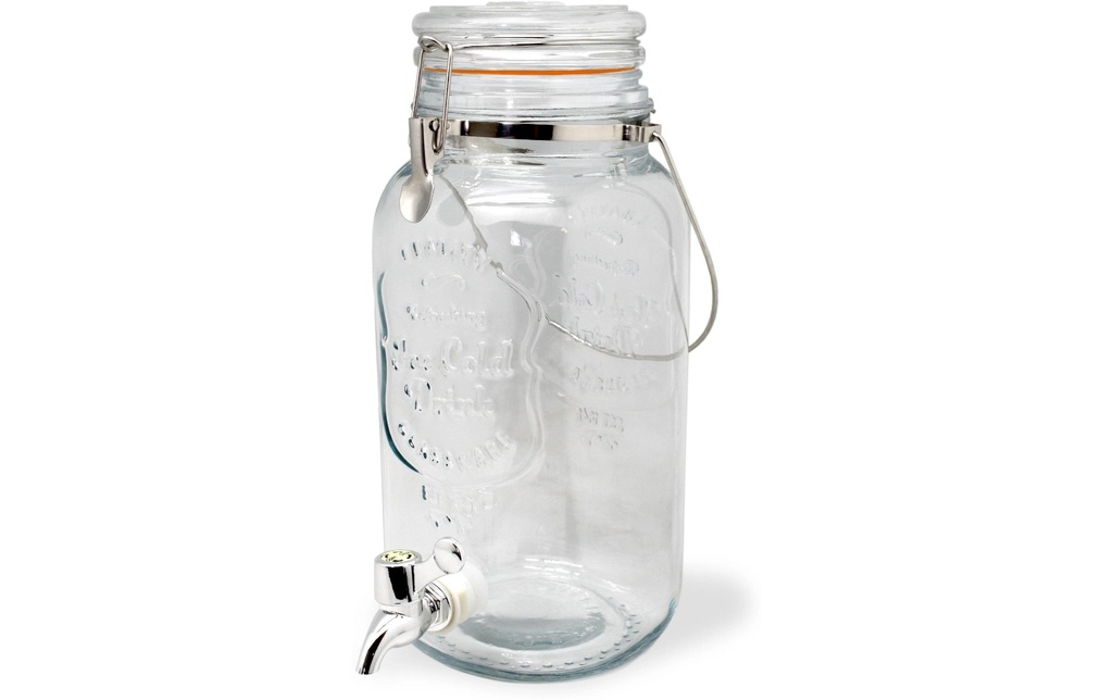 Vin Bouquet Distributeur à boissons Distributeur de boissons 4 litres, Transparent