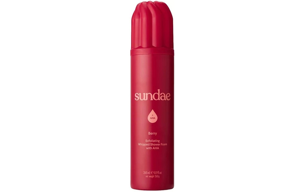 sundae Mousse de douche Shower Foam Berry 265 ml