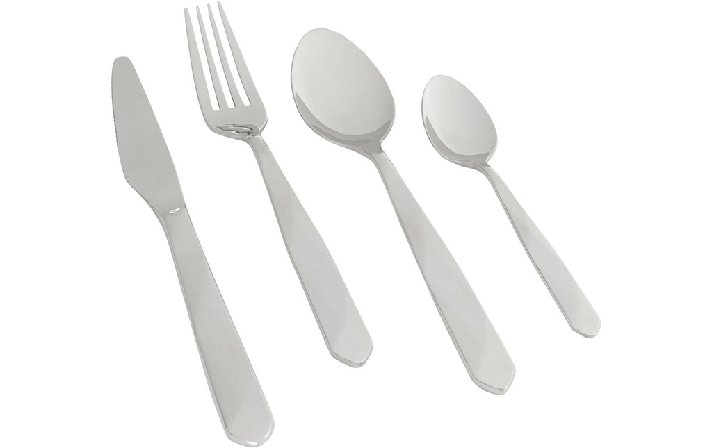 Kare Kits de couverts Arista, 16 pièces, argent