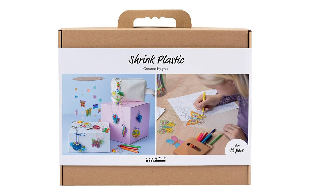 Creativ Company Feuilles thermorétractables en plastique Kit pour groupe