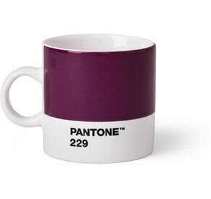 PANTONE BY COPENHAGEN Tasse à espresso Aubergine (100 pces)