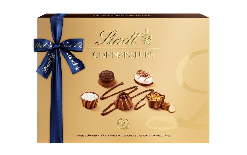 Lindt Pralines au chocolat Connaisseurs assortis 230 g