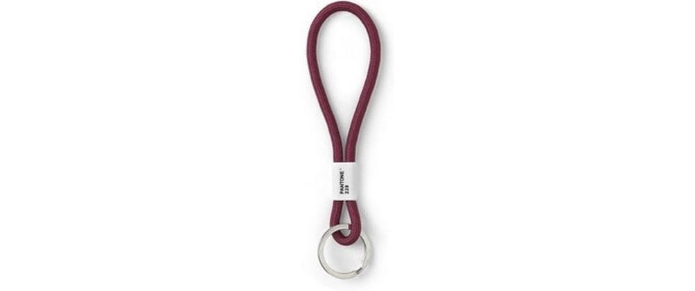 PANTONE BY COPENHAGEN Porte-clés court Aubergine