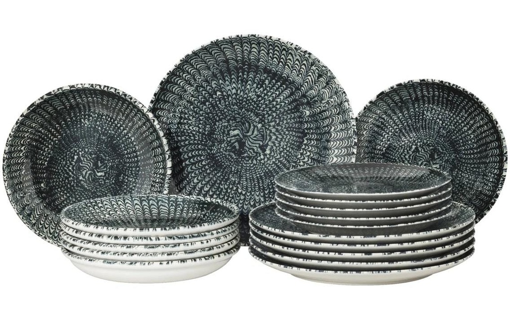 THOMAS Sandora Bleu foncé Set 18 pcs.