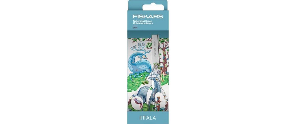 Fiskars Ciseaux universels Littala Satumetsä 2, 21 cm, vert