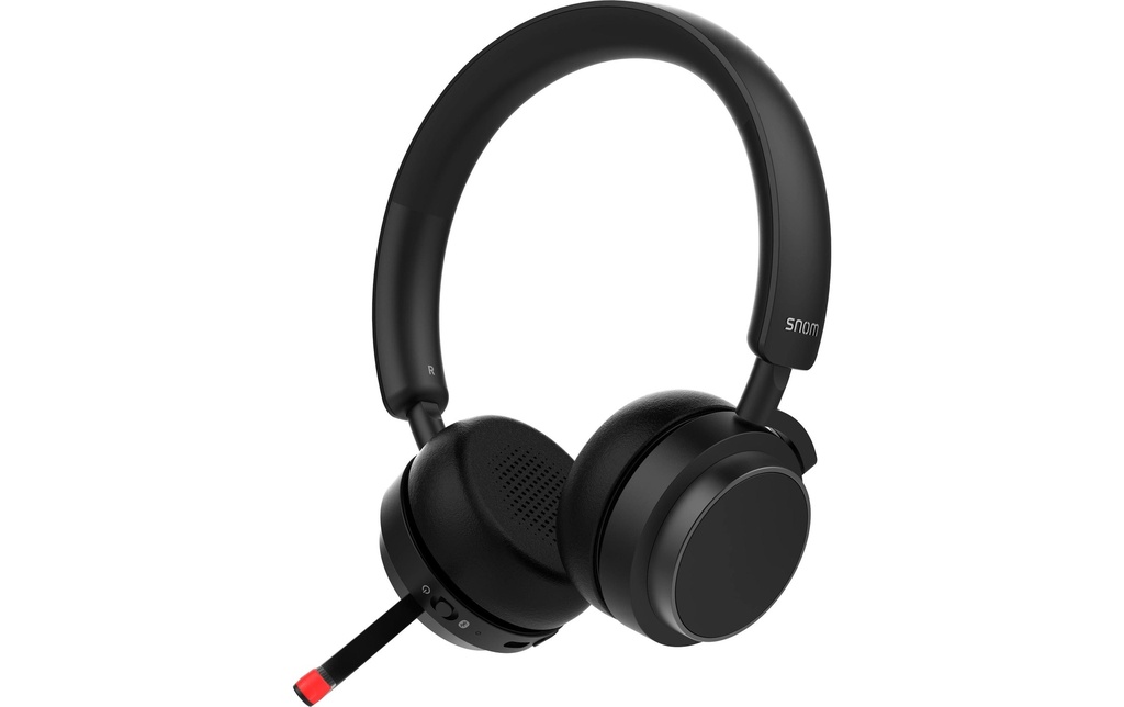 snom Casque d'affaires A350D Wireless Dual avec dongle Bluetooth 5.2