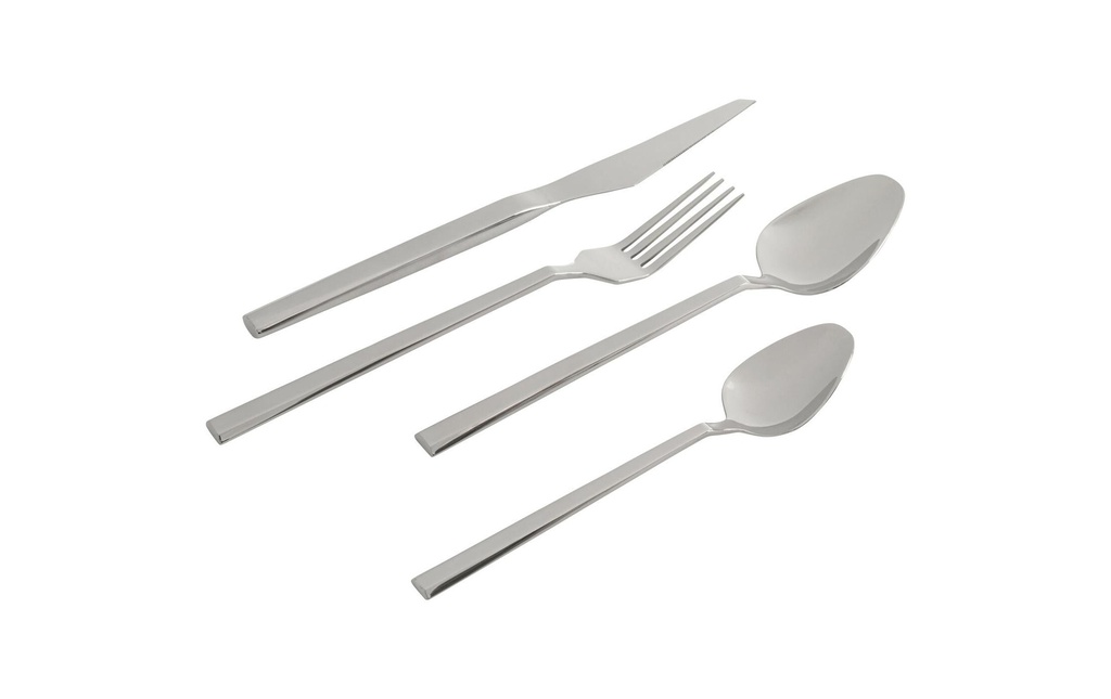 Kare Kits de couverts Adella, 16 pièces, argent