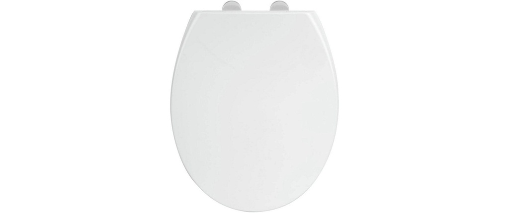 Wenko Siège WC Gatteo, Easy Close, Fix Clip, Blanc