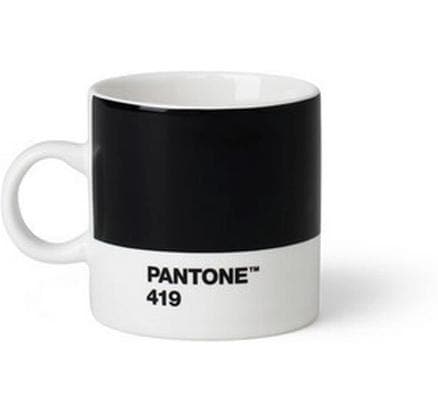 Pantone by Copenhagen Design Tasse à expresso 120 ml, 1 Pièce/s, Noir
