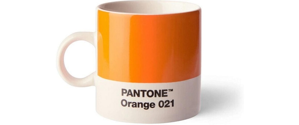 PANTONE BY COPENHAGEN Tasse à espresso Orange (100 pces)