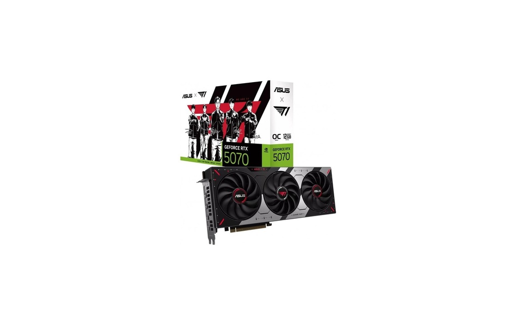 ASUS T1-RTX5070-O12G-GAMING 12 Go GDDR7 Édition OC