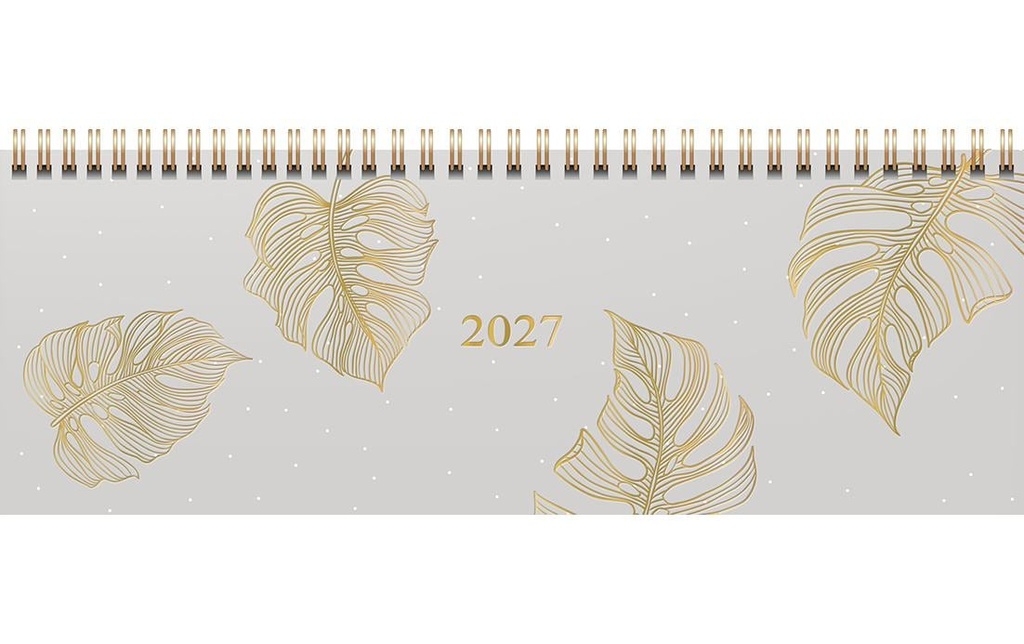 rido idé Agenda de table Design Line 2027 Monstera 1W/2S