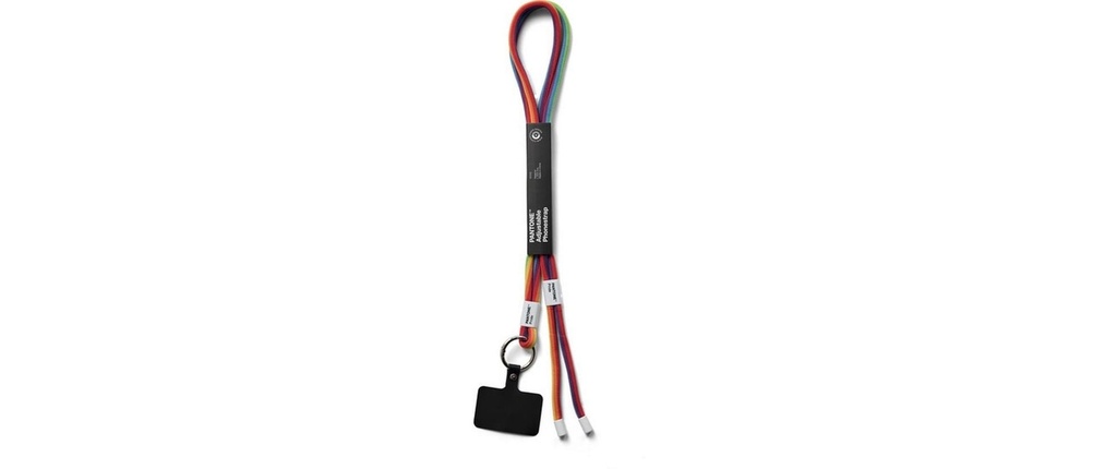 Pantone by Copenhagen Design AdjustablePhonestrap Rouge