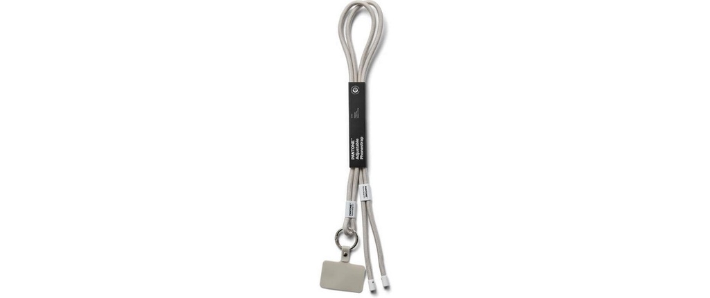 Pantone by Copenhagen Design Ruban pour téléphone portable Gris ajustable Taille unique