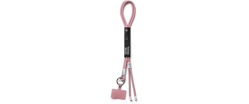 Pantone by Copenhagen Design Chaîne pour téléphone portable Réglable Rose Taille unique