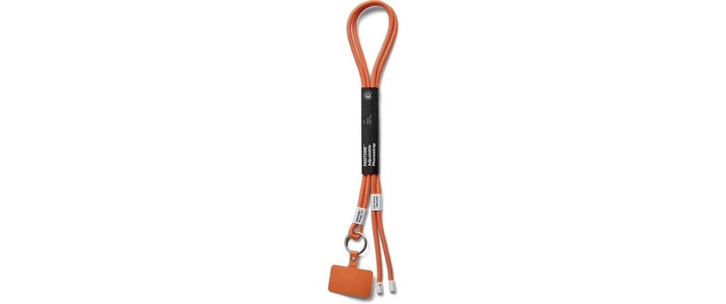 Pantone by Copenhagen Design AdjustablePhonestrap Orange